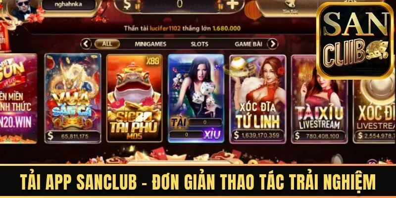 Nhược điểm khi tải app Sanclub