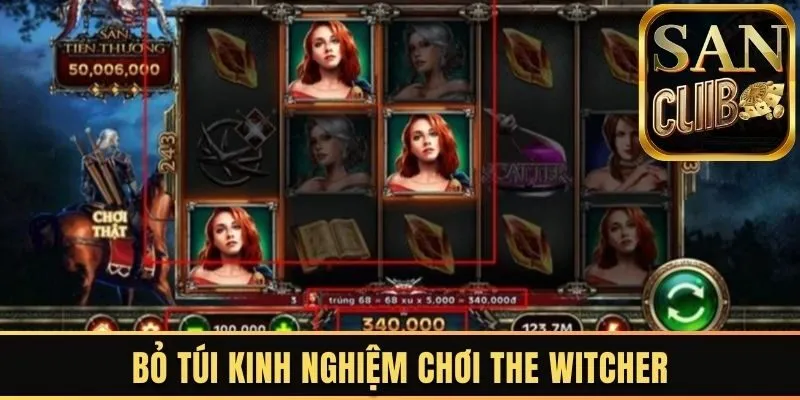 Bỏ túi kinh nghiệm chơi the witcher