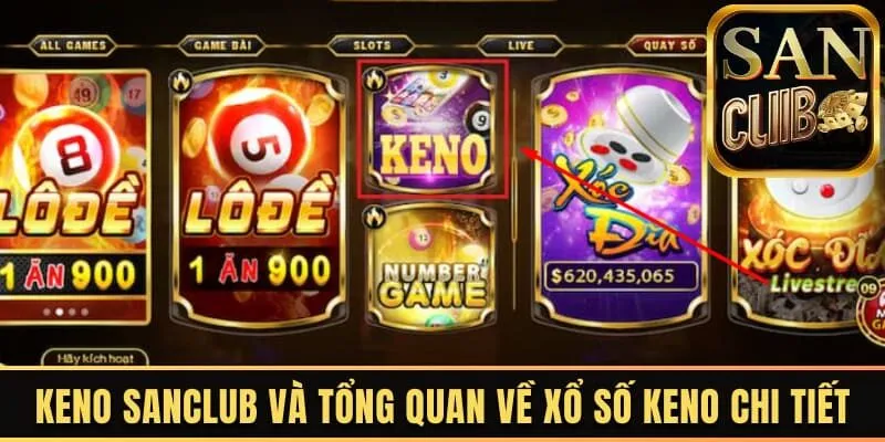 keno sanclub