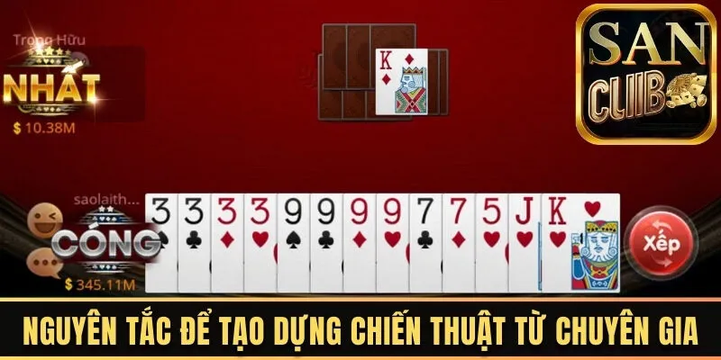 Nguyên tắc để tạo dựng chiến thuật từ chuyên gia
