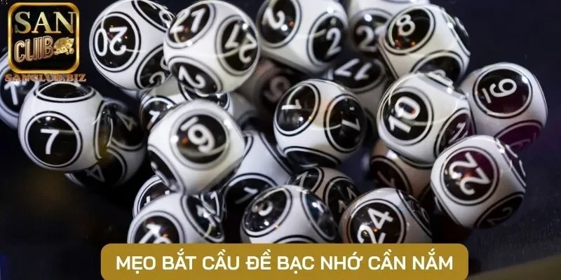 Mẹo bắt cầu đề bạc nhớ cần nắm